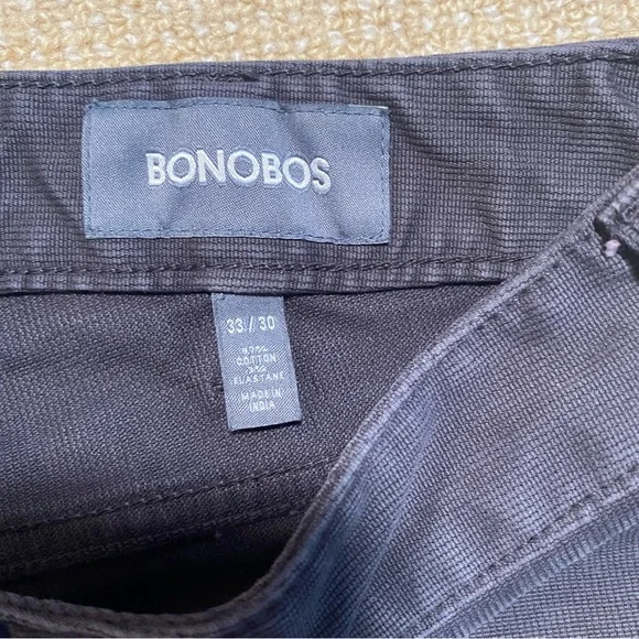 Bonobos 33/30 Men's Gray Pants - Picture 6 of 8